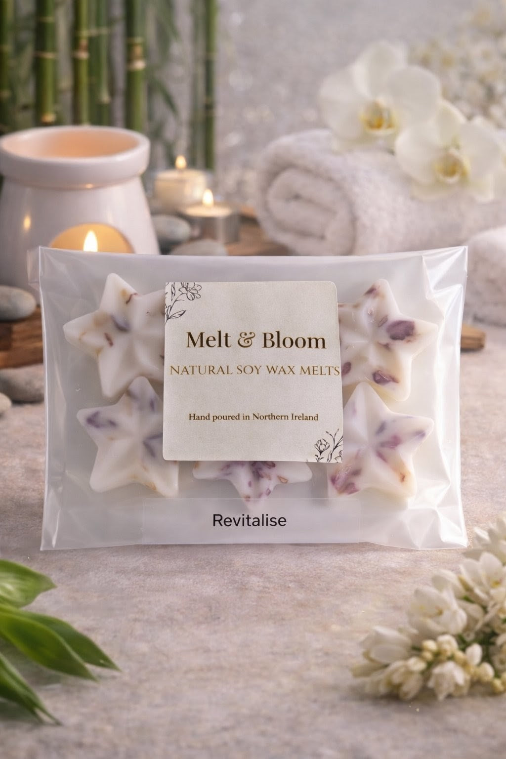 Revitalise 6 Pack Botanical Wax Melt Stars