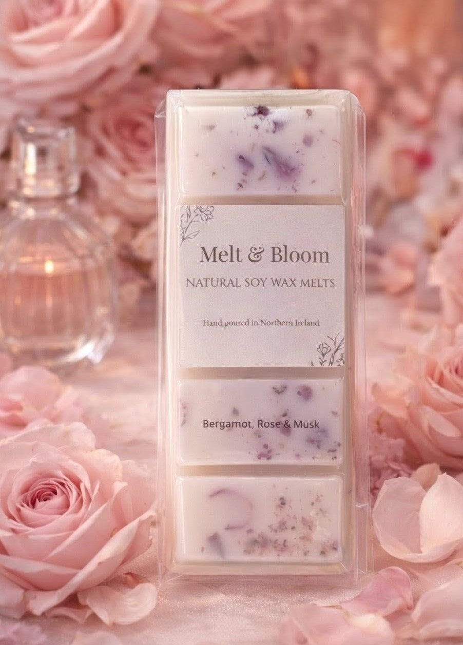 Bergamot, Rose & Musk Botanical Snap Bar
