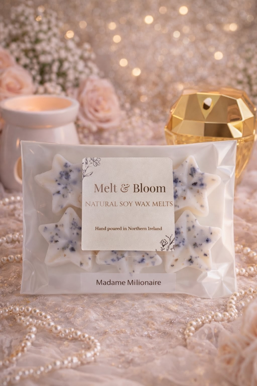 Madame Millionaire 6 Pack Botanical Wax Melt Stars