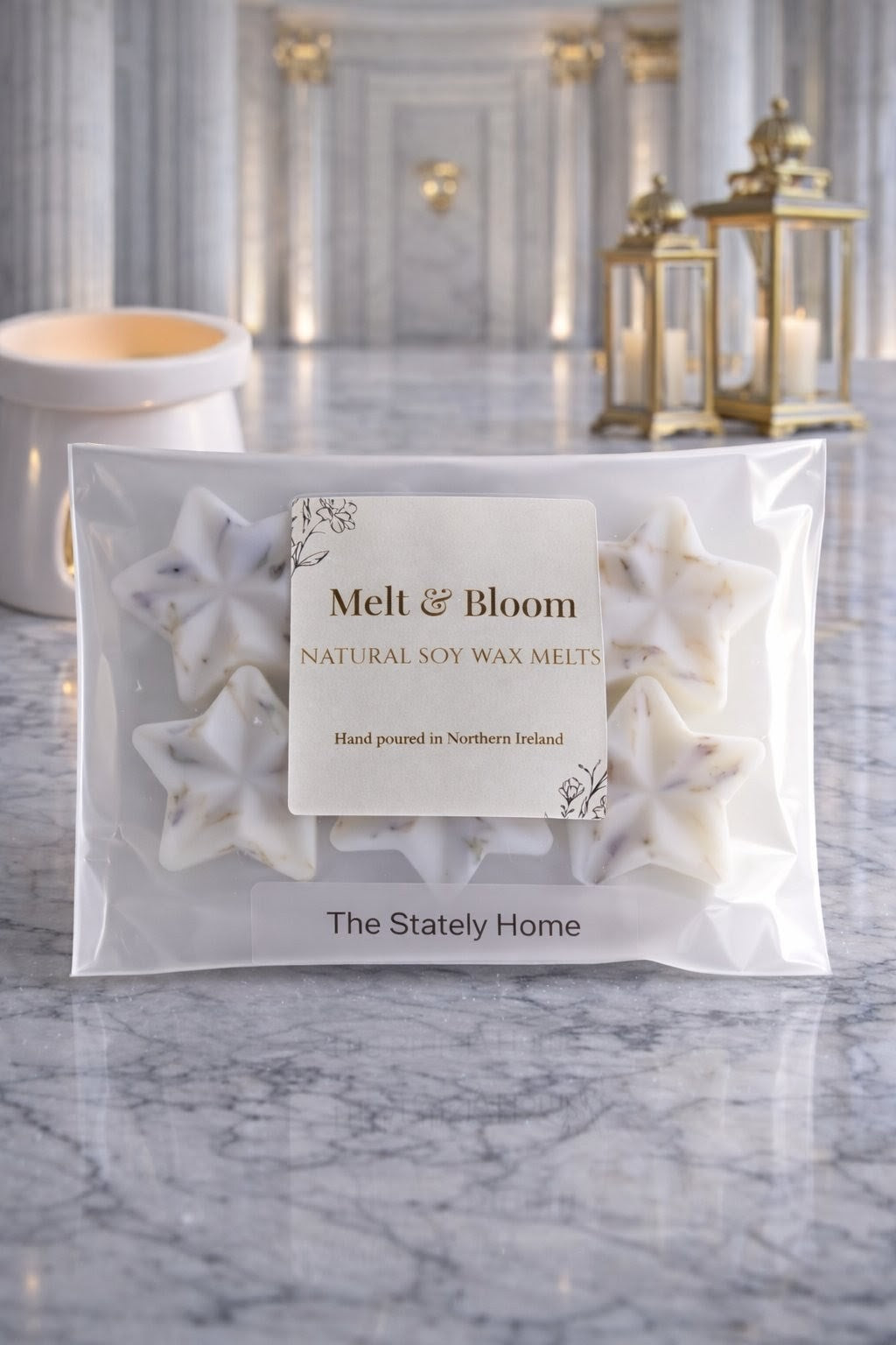 The Stately Home 6 Pack Botanical Wax Melt Stars