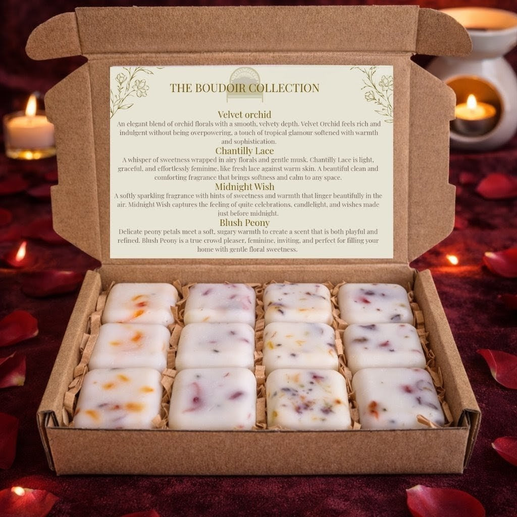 The Boudoir Collection - 12 Pack Luxury Botanical Soy Wax Melts