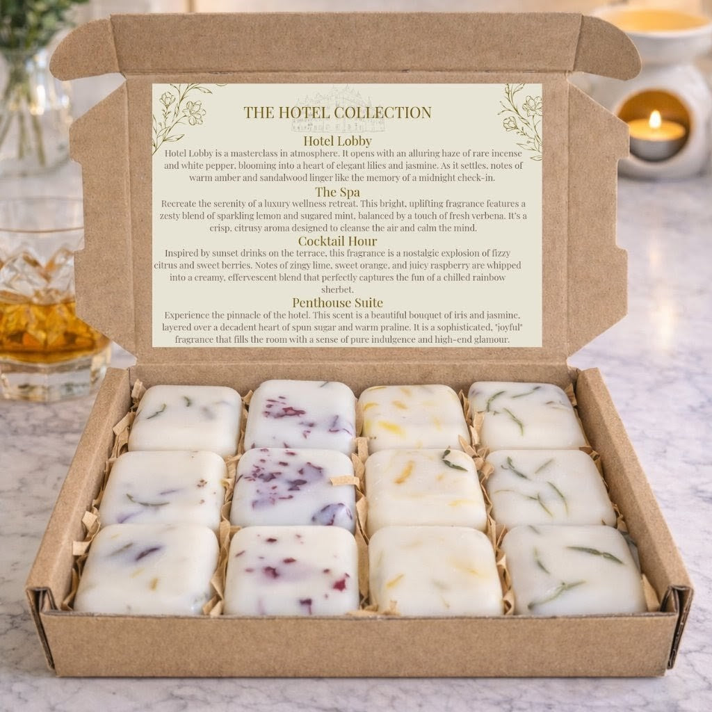The Hotel Collection - 12 Pack Luxury Botanical Soy Wax Melts