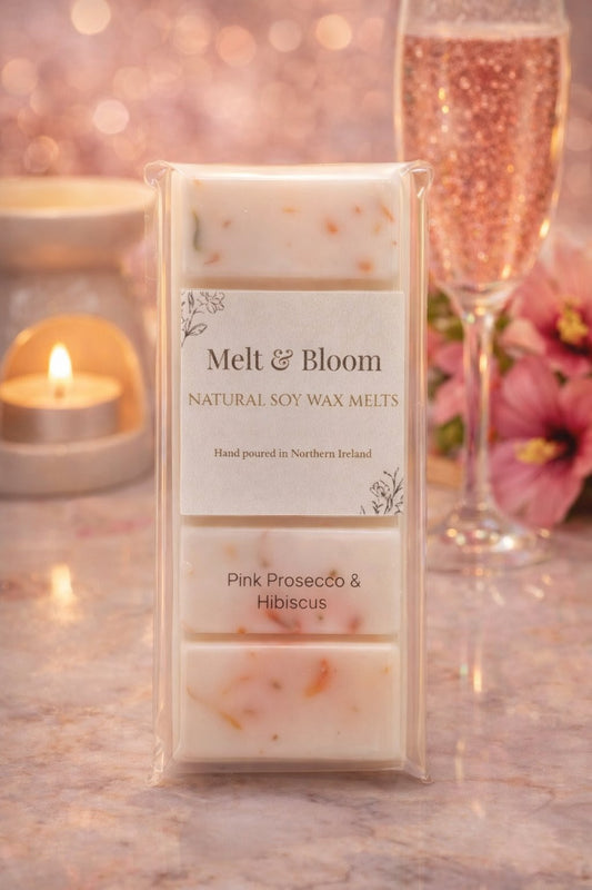 Pink Prosecco & Hibiscus Botanical Snap Bar