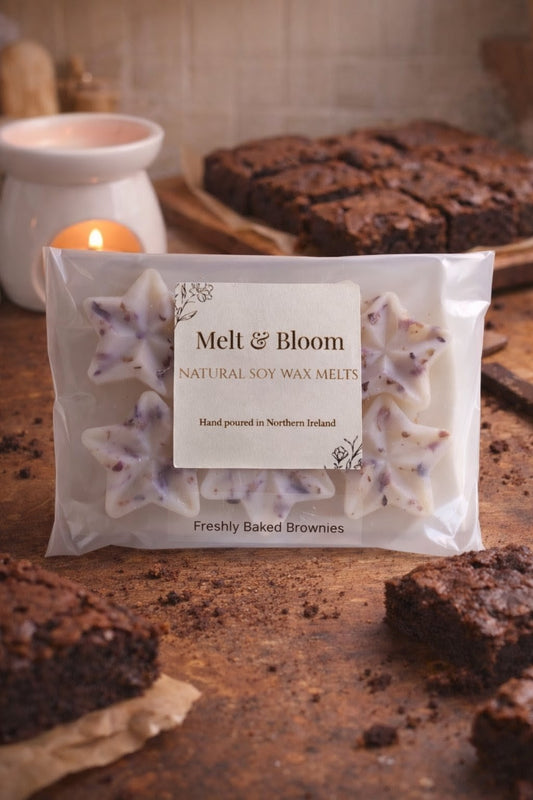Freshly Baked Brownies 6 Pack Botanical Wax Melt Stars