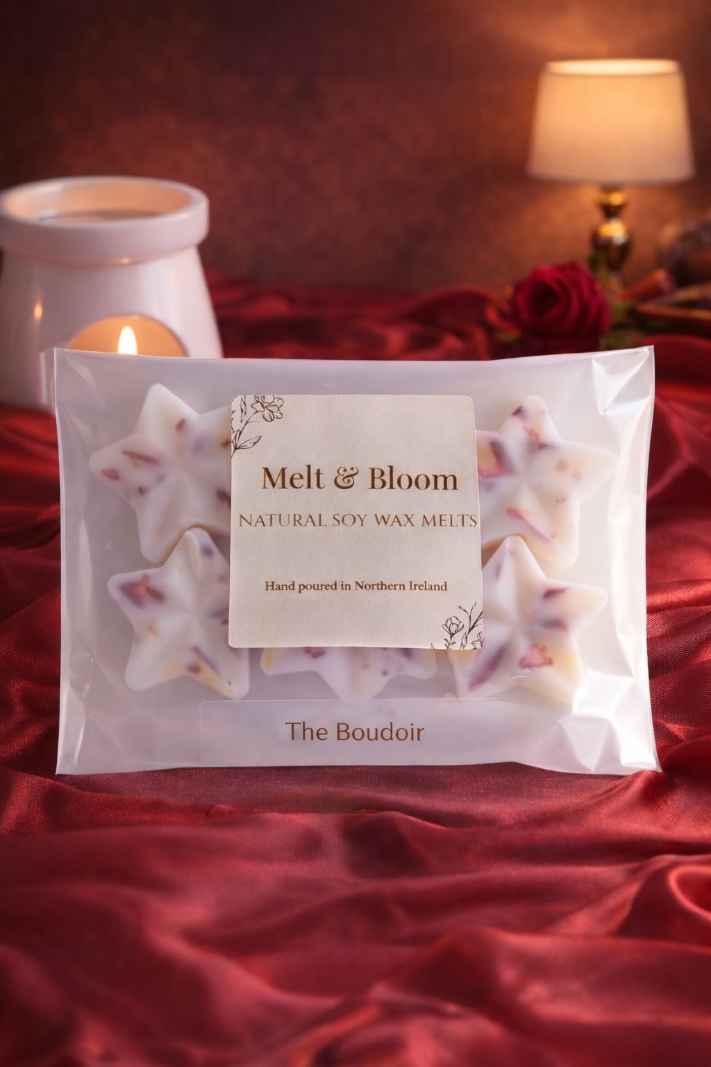 The Boudoir 6 Pack Botanical Wax Melt Stars