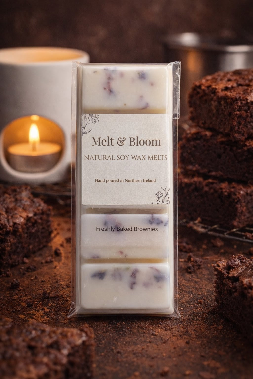 Freshly Baked Brownies Botanical Snap Bar
