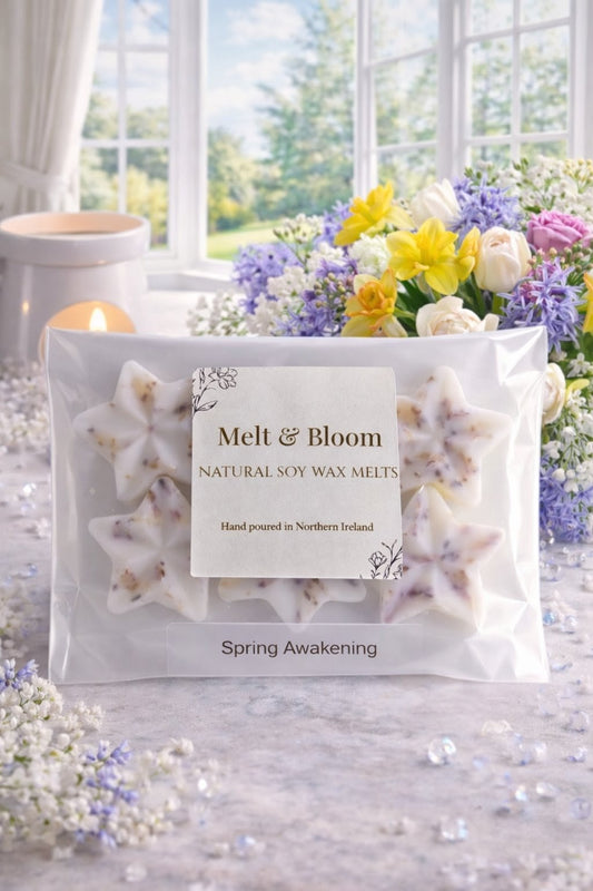 Spring Awakening 6 Pack Botanical Wax Melt Stars