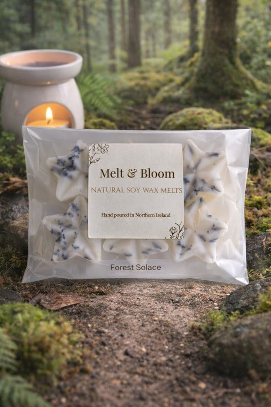 Forest Solace 6 Pack Botanical Wax Melt Stars