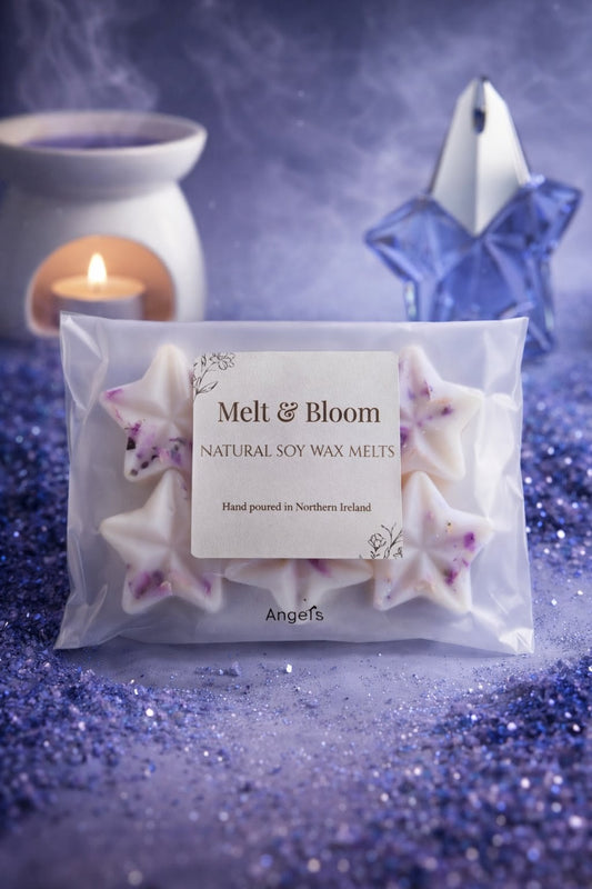 Angels 6 Pack Botanical Wax Melt Stars