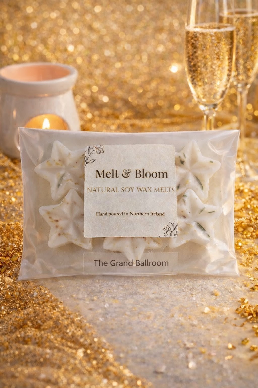 The Grand Ballroom 6 Pack Botanical Wax Melt Stars