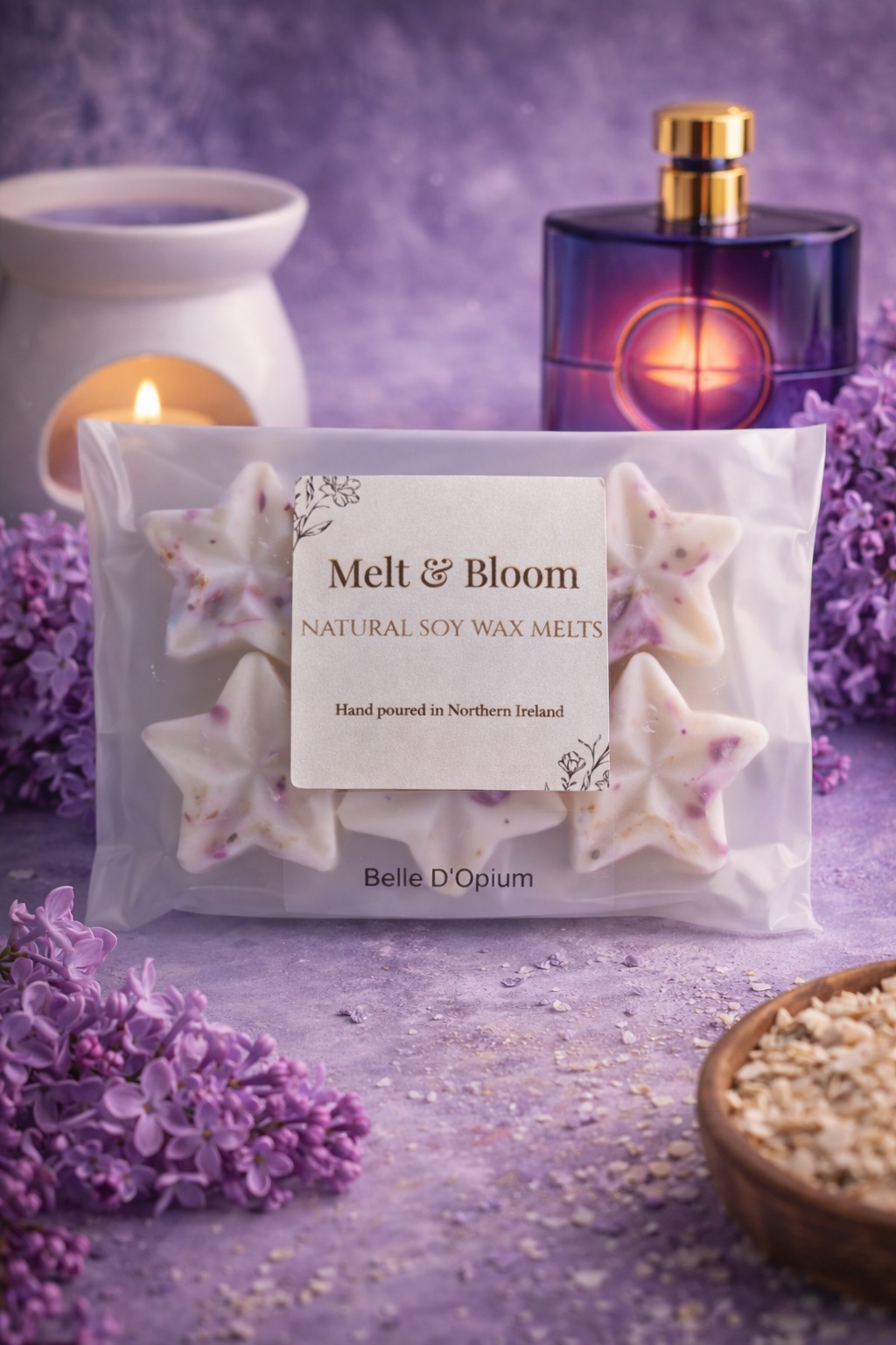 Belle D'Opium 6 Pack Botanical Wax Melt Stars