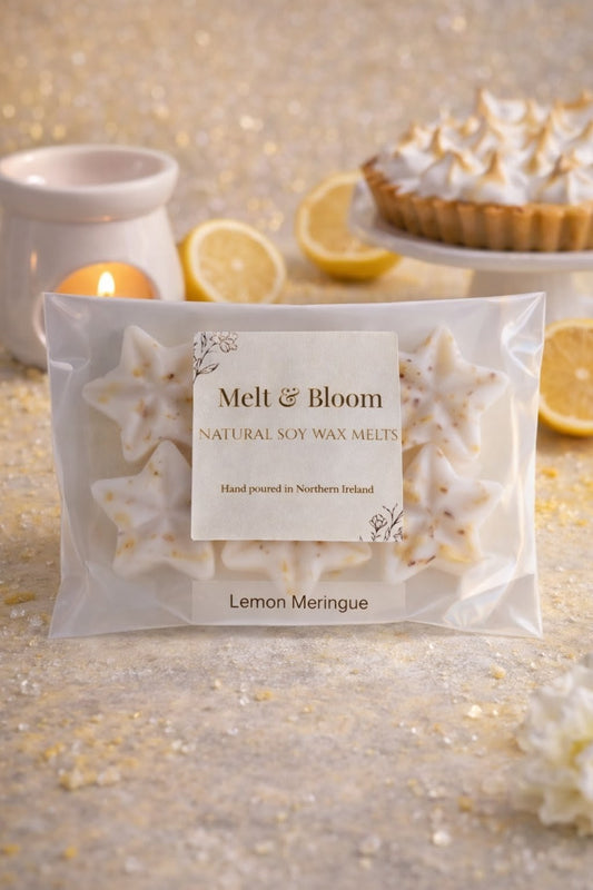 Lemon Meringue 6 Pack Botanical Wax Melt Stars