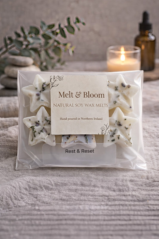 Rest & Reset 6 Pack Botanical Wax Melt Stars