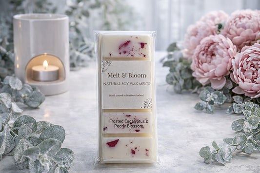 Frosted Eucalyptus & Peony Blossom Botanical Snap Bar