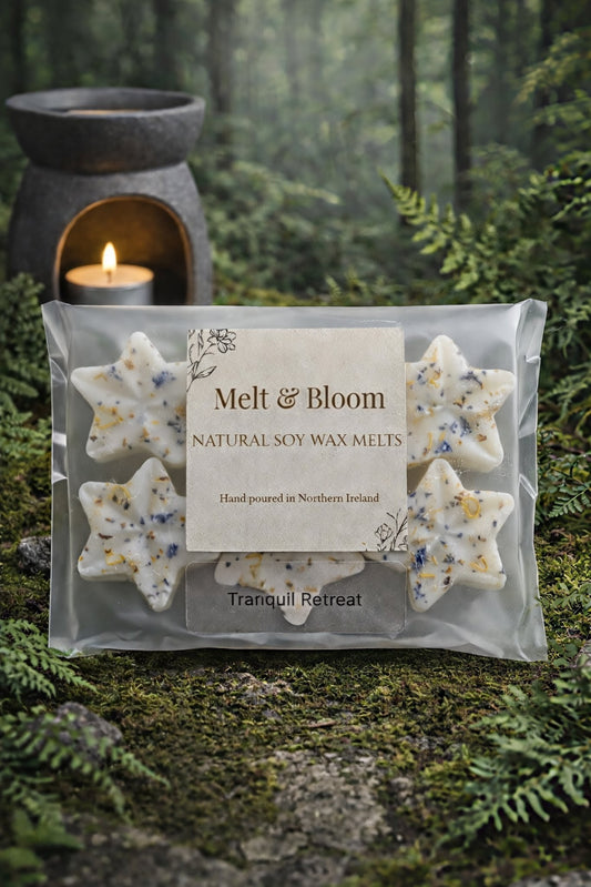 Tranquil Retreat 6 Pack Botanical Wax Melt Stars